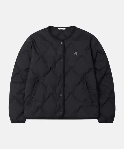 [KOLON SPORT] Women's Short Neck Lightweight Down Jacket TVJDW26502BLK / 여성 솟솟 숏 넥리스 경량 다운 재킷 TVJDW26502BLK