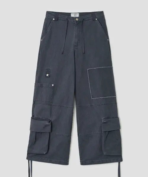 [TYPESERVICE] Washed Cargo Pants [Navy]