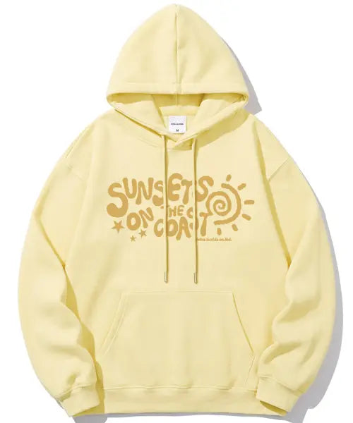 [VIVA LA VIDA] Sunburst Heavy Terry Hoodie / [기모선택] Sunburst 헤비테리 후드