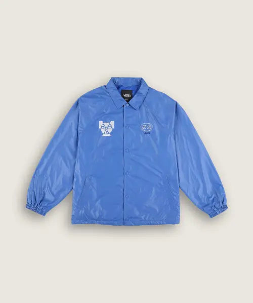 [VANS] ED DAVIS COACH JACKET - True Blue / ED DAVIS 코치 자켓 - 트루 블루 / VN000VSZ7WM1
