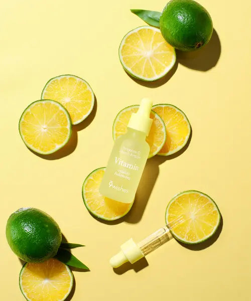 [9WISHES] TANGERINE C VITAMIN AMPULE 30ml / 제주청귤 씨 비타민 앰플 30ml
