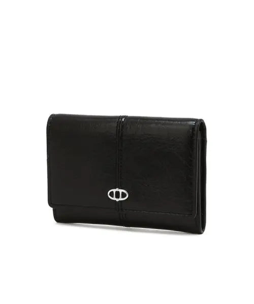 [ATHE VANESSABRUNO] [WRINKEL] Small Logo Card Holder AAHO6F817BK / [WRINKEL] 스몰로고 명함지갑 AAHO6F817BK