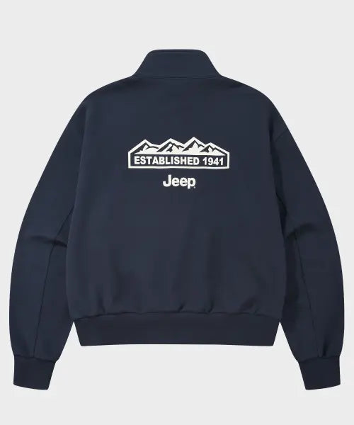 [JEEP] WOMEN M-Logo Half-Zip Sweatshirt / [360g] WOMEN M-Logo 하프집업 맨투맨 (JR5TSF838NA)