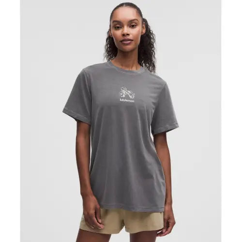 [LULULEMON] Stronger Relaxed Fit Short Sleeve Shirt / 이지셋 릴랙스 핏 숏슬리브 셔츠 *스트롱거  DWGG