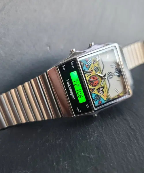 [VOLKSVAGEN WATCH] Hippie Bus Dual Time Watch / 히피버스 듀얼타임 시계
