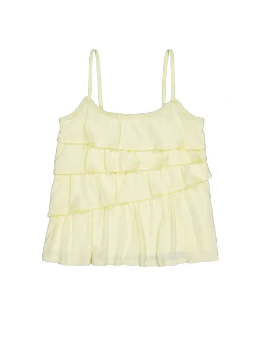 [EXPIRED GIRL] Unbalanced Frill Cami Lemon / [2nd] Unbalanced Frill Cami Lemon