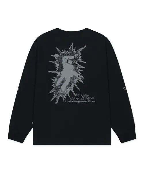 [LMC] ELECTRIC MAN LONG SLV TEE black