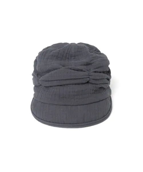 [THE COLDEST MOMENT] TCM shirring belt cap (charcoal)