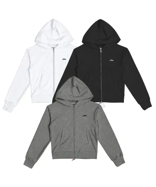[TANSANMAGNESIUM] Basic Zip-Up Hoodie (3 Colors) / 베이직 후드집업 (3 Color)