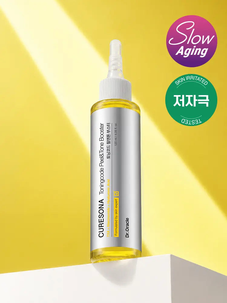 [Dr. Oracle] Dr. Oracle Cure Sonar Toning Code Peel & Tone Booster 120ml / [부스팅토너]닥터오라클 큐어소나 토닝코드 필앤톤 부스터 120 ml