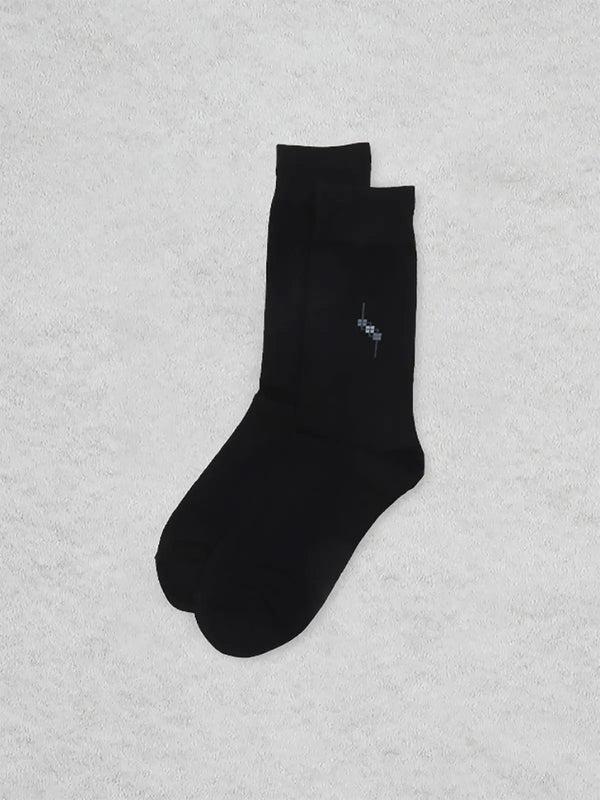 [DAISO] Men's Dress Socks with Small Diamond Pattern / 남성용 정장 양말 작은 다이아