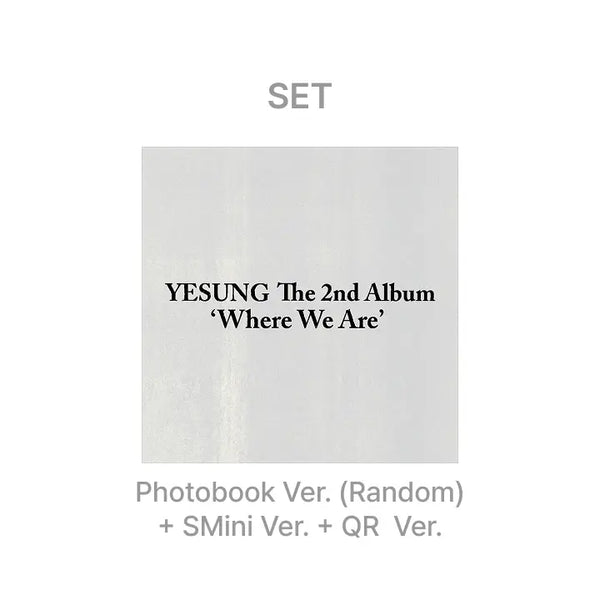[SUPER JUNIOR] The 2nd Album [Where We Are] (Photobook (Random) + SMini + QR  Ver.) (Set)