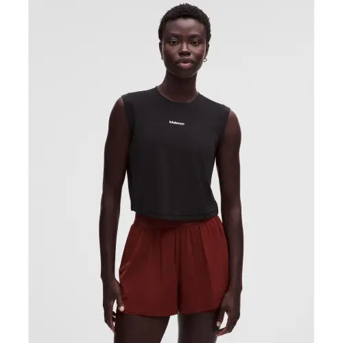 [LULULEMON] Jersey Training Muscle Tank Top *Wordmark BLK / 저지 트레이닝 머슬 탱크탑 *워드마크  BLK