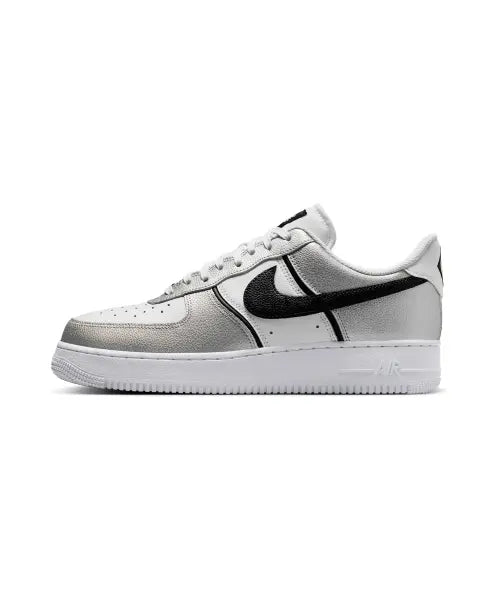 [NIKE] AIR FORCE 1 07 LV8 SPORT - MTLC SILVER/BLACK-WHITE / 에어 포스 1 07 LV8 M - 메탈릭 실버:화이트:코코넛 밀크:블랙 / IM5752-001
