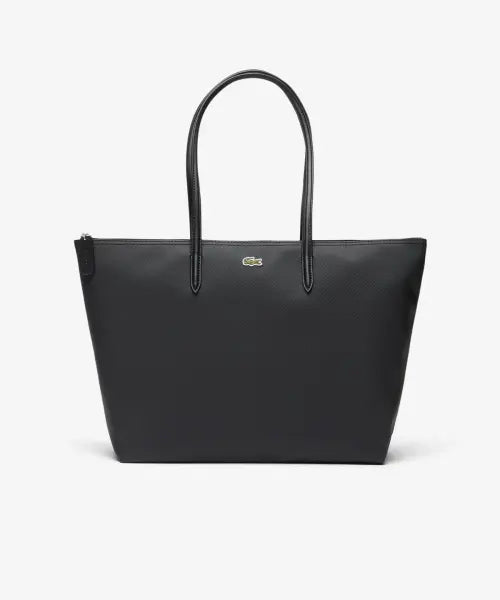 [LACOSTE] Women's L.12.12 Large Horizontal Shopper Bag NF1888P56N / 여성 L.12.12 라지 사이즈 가로형 쇼퍼백 NF1888P56N 000