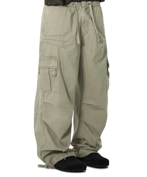 [OPENYARD(OY)] VECTOR DART CARGO PANTS - KHAKI