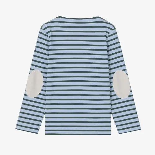 [SAINT JAMES] Meridian II Elbow Patch Long Sleeve T-Shirt (HB4) / 메르디앙 II 엘보 패치 긴팔 티셔츠 (HB4) ASJM2610915-HB4