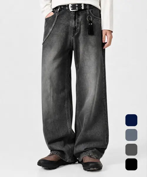 [DIMITRI BLACK] EVERYONES ESSENTIAL DENIM PANTS_(SEMI FLARE FIT) 4 COLOR / [10주년기획] © 모두의 에센셜 데님 팬츠_(세미 플레어 핏) 4 COLOR
