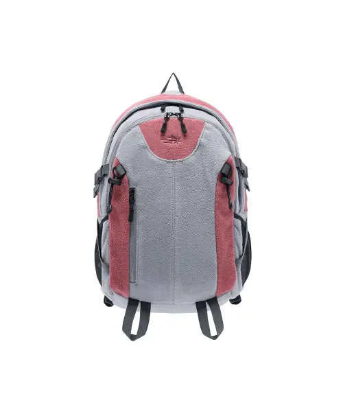 [NICEGHOSTCLUB] COLOR BLOCK FLEECE BACKPACK_GREY(NG2GFUAB40A)
