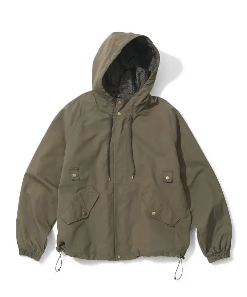[CGP] Vintage Hooded Parka Khaki / 빈티지 후디드 필드 야상-카키