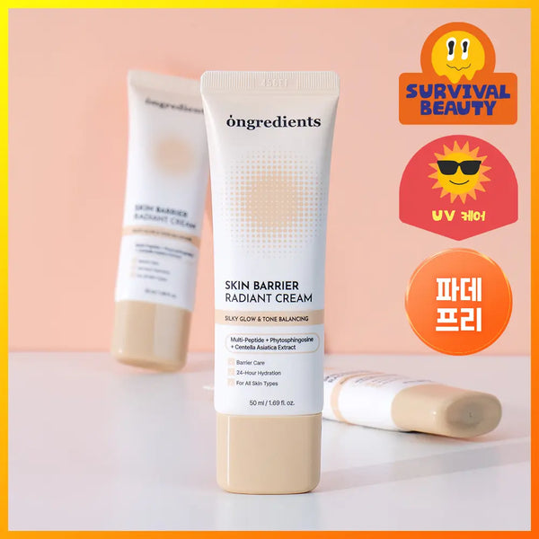 [Ongredients] Ongredients Skin Barrier Radiant Sun Cream 50ml / 온그리디언츠 스킨 베리어 래디언트 선크림 50ml