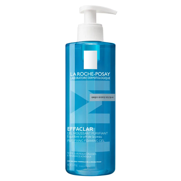 [LAROCHEPOSAY] La Roche-Posay Effaclar Purifying Foaming Gel 400ml / [대용량/클렌징폼] 라로슈포제 에빠끌라 퓨리파잉 포밍 젤 400ml