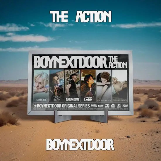 [K-Pop] The Action - Mini Album Vol. 5 [Frame Ver.] / THE ACTION [미니 5집] [FRAME VER]