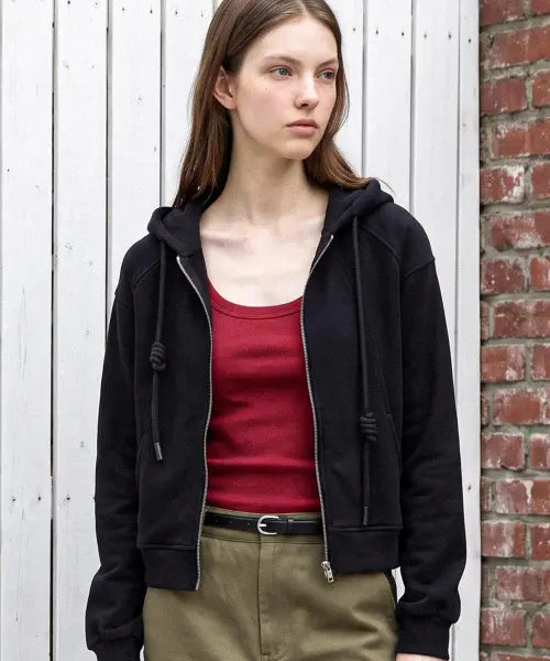 [FOREVER21] Simple Basic Zip-Up Cardigan Hoodie / 심플 베이직 후드 집업 가디건 (FTDCCD029)