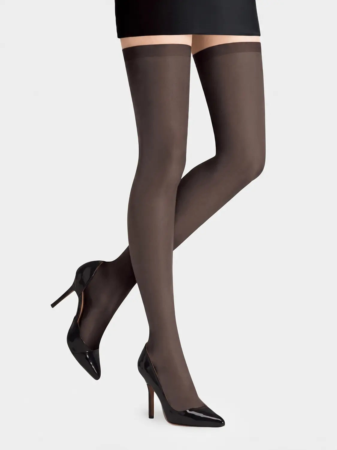 [Pandora by Vivian] Pandora by Vivian Band Stockings Black / 판도라 by 비비안 밴드 스타킹 블랙