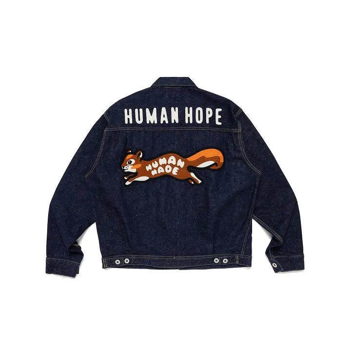 [BTS] Denim Work Jacket Navy Indigo