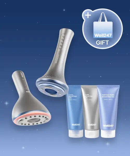 [WELL247] Gift Set: All-in-One Face Tune Fit + Body Cut V2 + 3 Types of Gel + Shopping Bag Included / [선물세트]올인원 페이스튠핏+바디컷V2+젤3종+쇼핑백증정