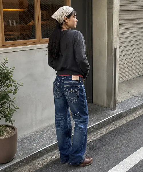 [TRUERELIGION] RICKY Straight Pants MK3 - WASHED INDIGO