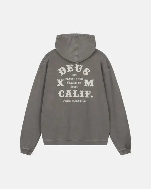 [DEUS EX MACHINA] Quick Strike Hoodie - Charcoal / Quick Strike Hoodie_Charcoal