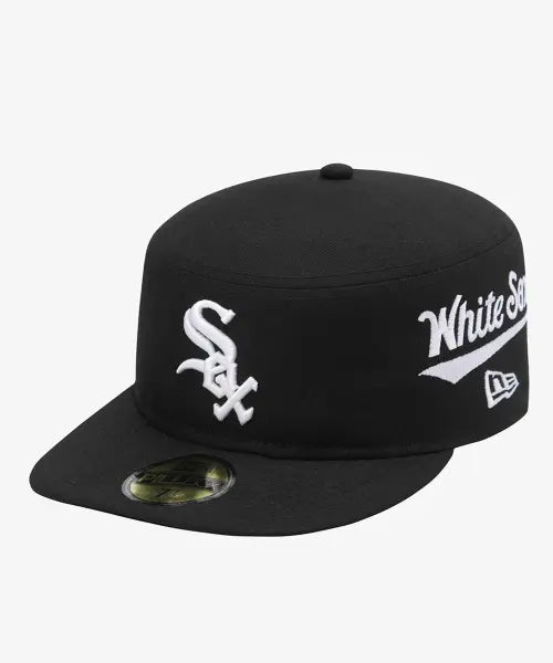 [NEW ERA] PILLBOX SERIES CHIWHI BLK / MLB 시카고 화이트삭스 필박스 피티드캡 블랙
