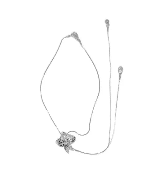 [KASHIKO] Slide Orchid Necklace