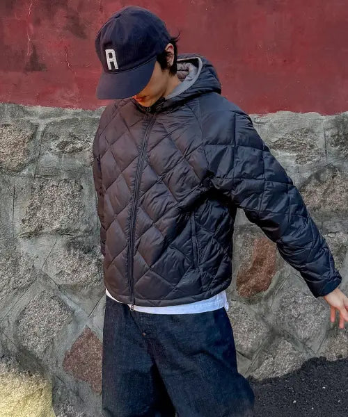 [NICEGHOSTCLUB] HOODED LIGHT DOWN JACKET_CHARCOAL(NG2GWUB900A)