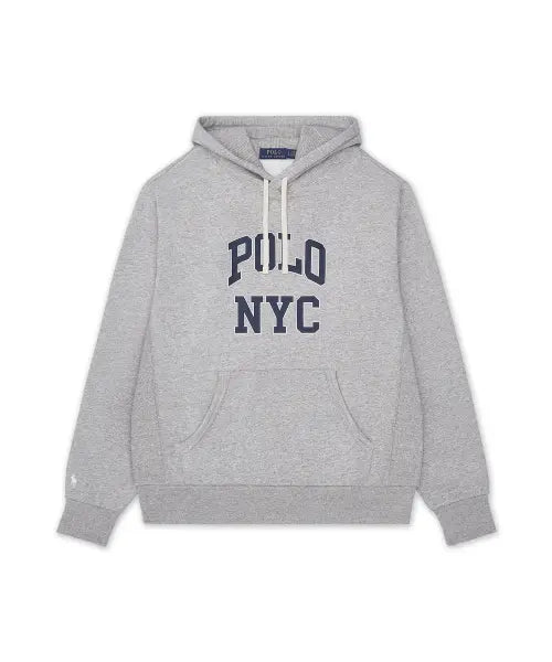 [POLO RALPH LAUREN] KNIT-SWEATSHIRT LT WT CLS ATH FLC-GREY / 플리스 그래픽 후디-그레이
