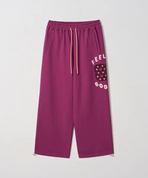 [GARMENTS FAB] Feel Like 88Body Size Sweatpants (PURPLE)