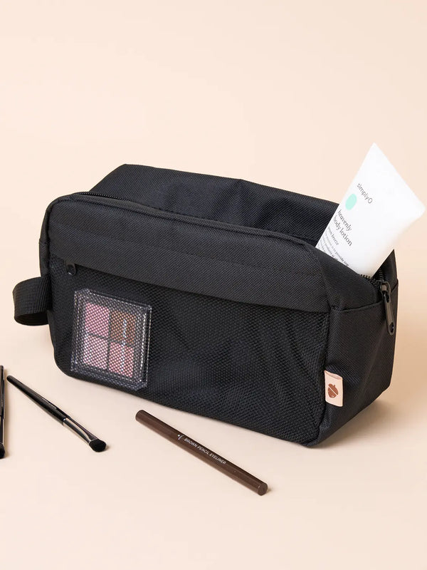 [DAISO] Autumn Arrival Mesh Front Pocket Pouch / 가을이왔어요 메시 앞포켓 파우치