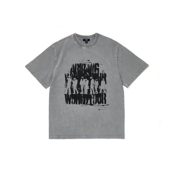 [BTS] S/S Photo T-Shirt (Gray)