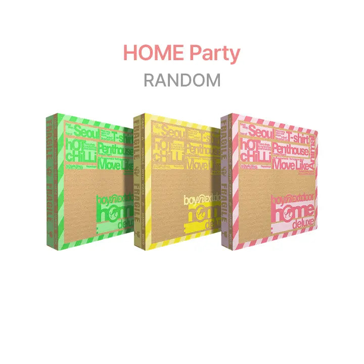 [BOYNEXTDOOR] [HOME Party] 1st Studio Album Repackage [HOME: DELUXE] (Random)