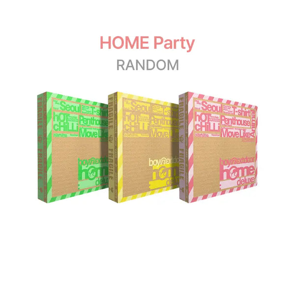 [BOYNEXTDOOR] [HOME Party] 1st Studio Album Repackage [HOME: DELUXE] (Random)
