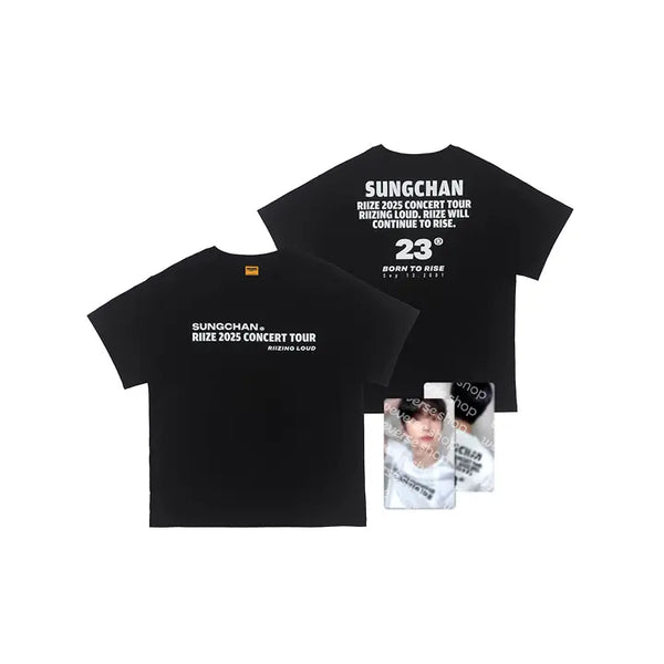 [RIIZE] T-SHIRT SET (BLACK)