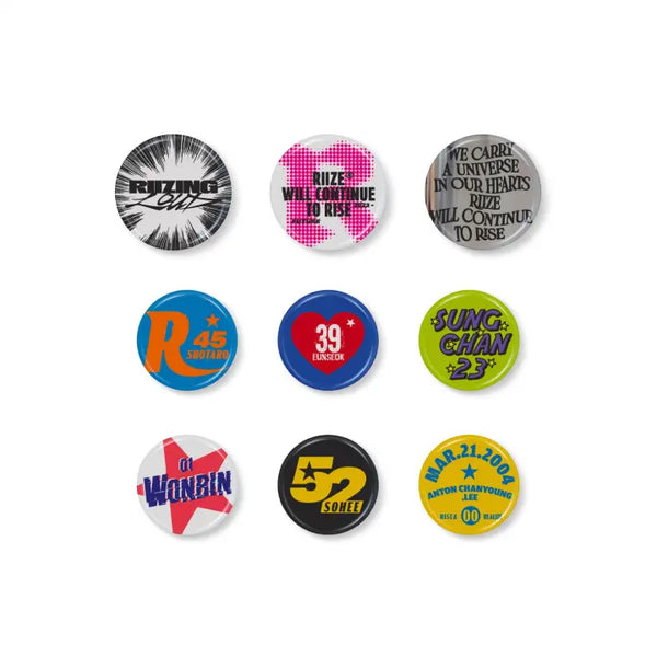 [RIIZE] PIN BUTTON SET