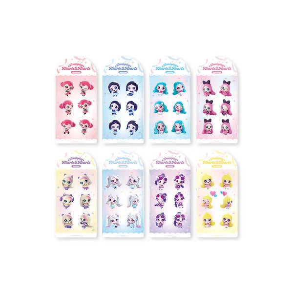 [Hearts2Hearts] REMOVABLE LUGGAGE STICKER