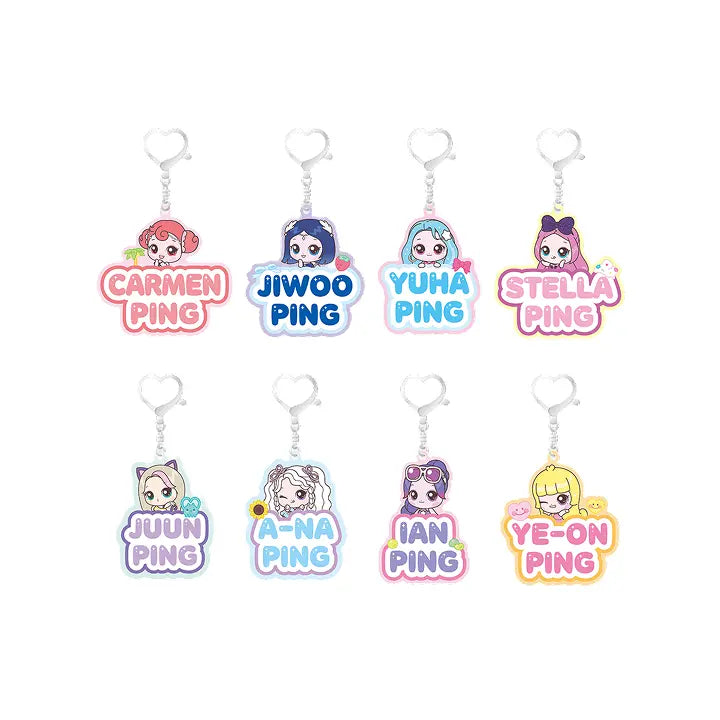 [Hearts2Hearts] SURPRISE NAME KEY RING