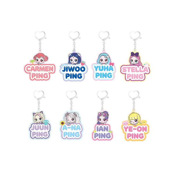 [Hearts2Hearts] SURPRISE NAME KEY RING