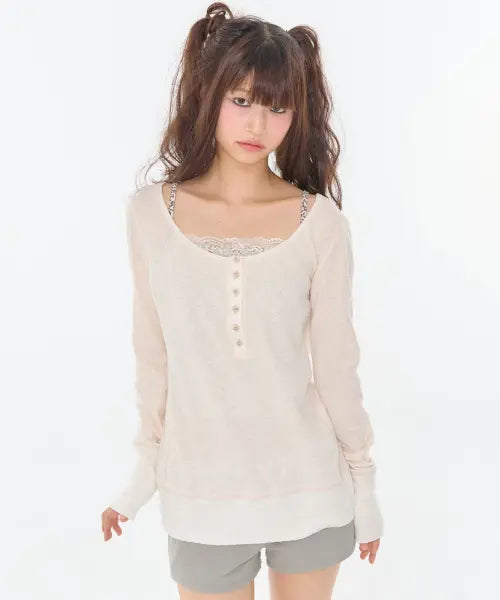 [EXPIRED GIRL] Bella Long Top Cream / [2nd] Bella Long Top Cream