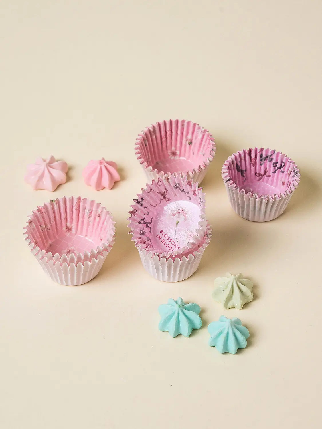 [DAISO] Sakura Side Dish Cups (24 pcs) / 벚꽃 반찬 컵 SS 원형 24개입