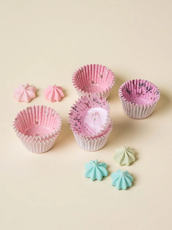 [DAISO] Sakura Side Dish Cups (24 pcs) / 벚꽃 반찬 컵 SS 원형 24개입